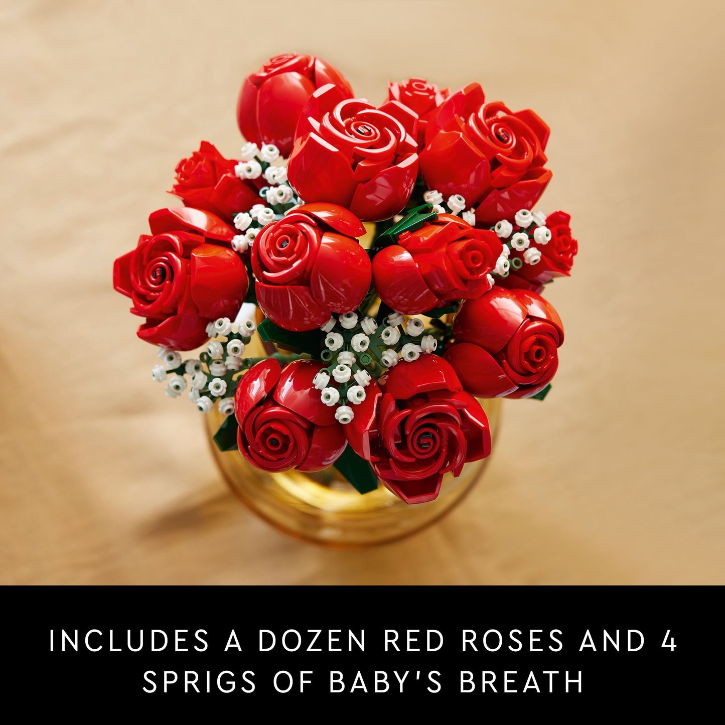 LEGO 10328 Bouquet of Roses total 12 Roses