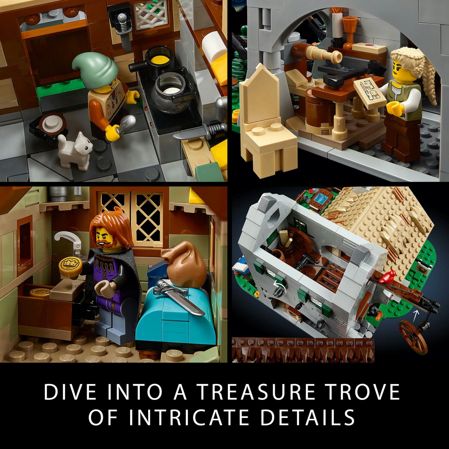 10332 LEGO Icons Medieval Town Square