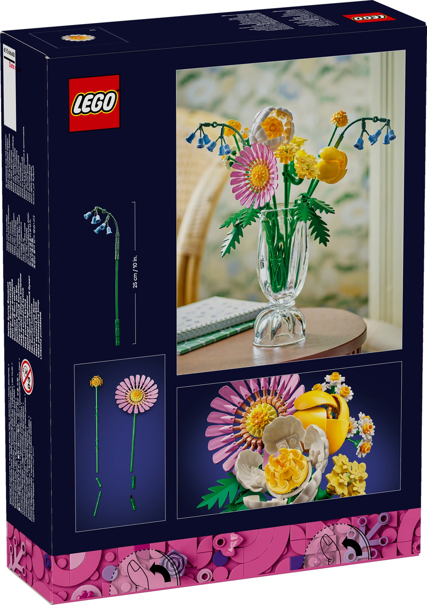 10347 LEGO® Botanicals Petite Sunny Bouquet Flower Decor Set