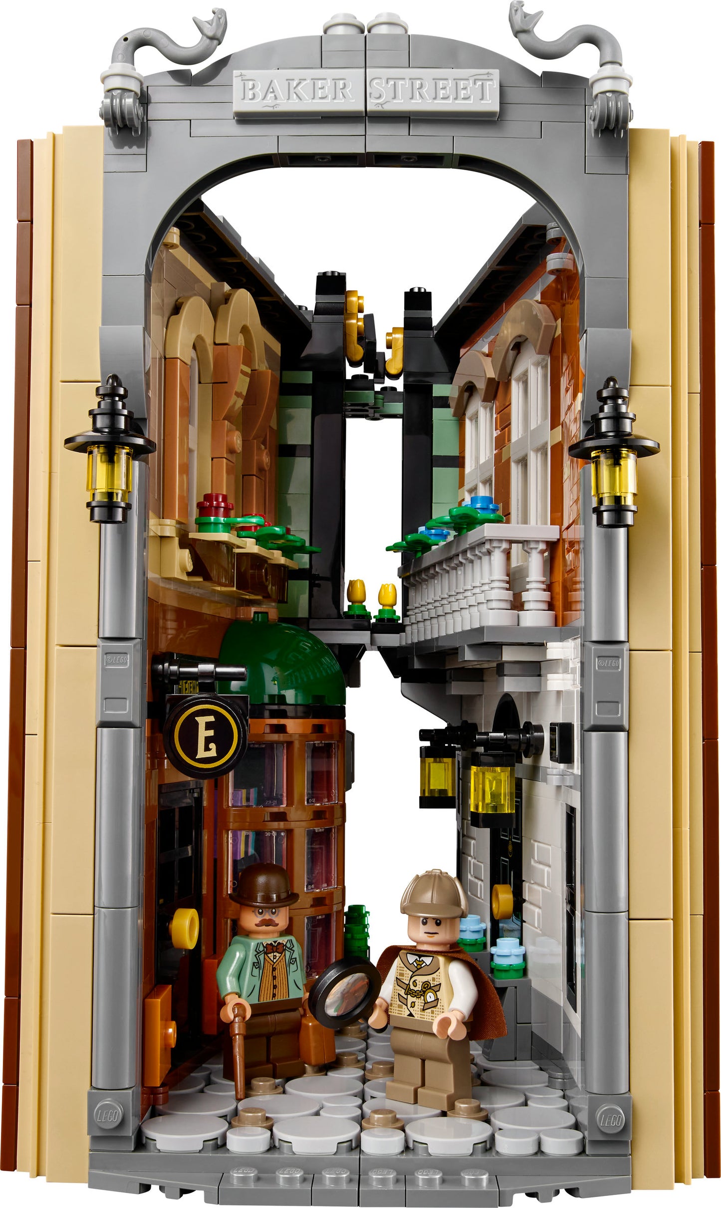 10351 LEGO® Icons Sherlock Holmes: Book Nook Kit, Bookshelf Décor Building Set