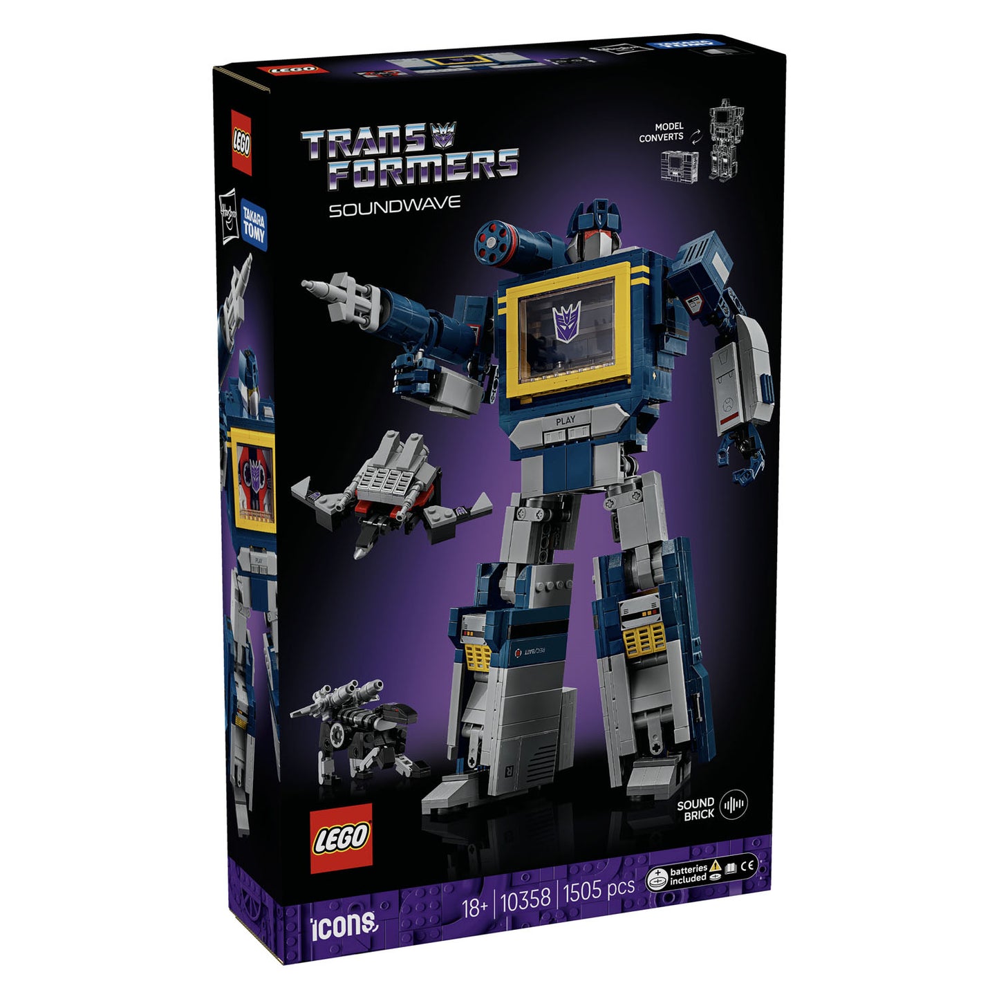 10358 Transformers: Soundwave