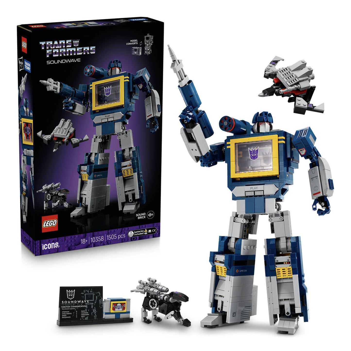 10358 Transformers: Soundwave