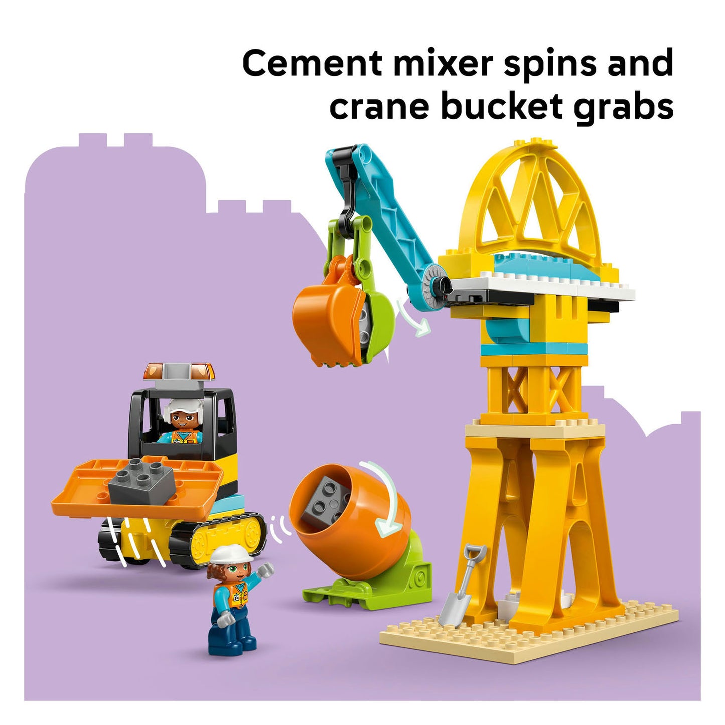 10476 LEGO DUPLO Town 3 in 1 Construction Site and Vehicles