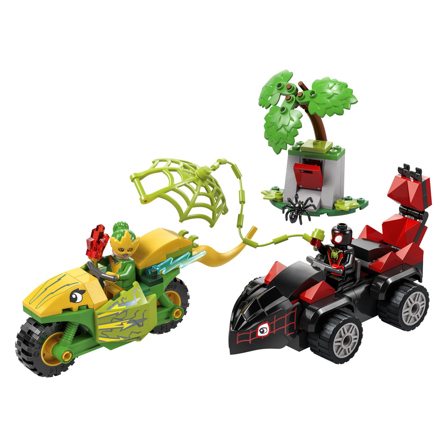 11198 LEGO Spidey Spin and Electro Dinosaur Vehicle Chase