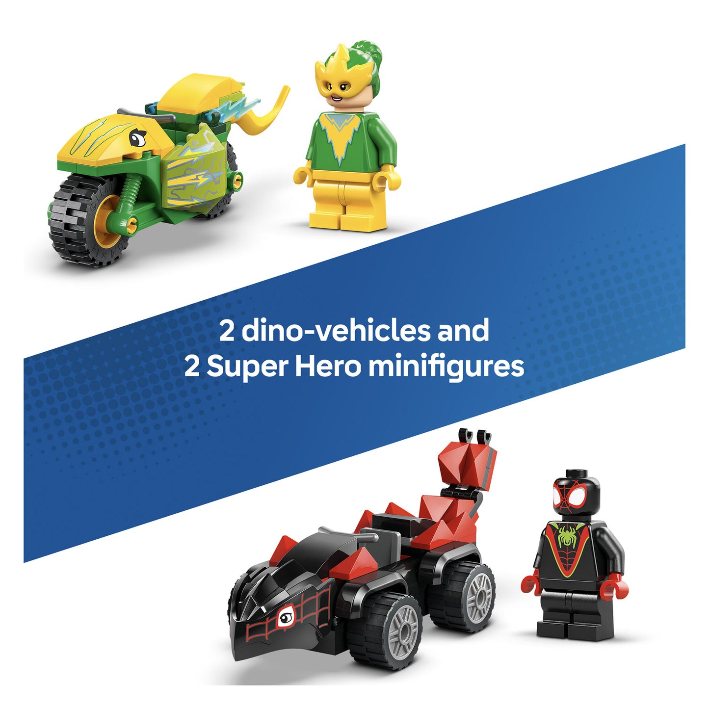 11198 LEGO Spidey Spin and Electro Dinosaur Vehicle Chase