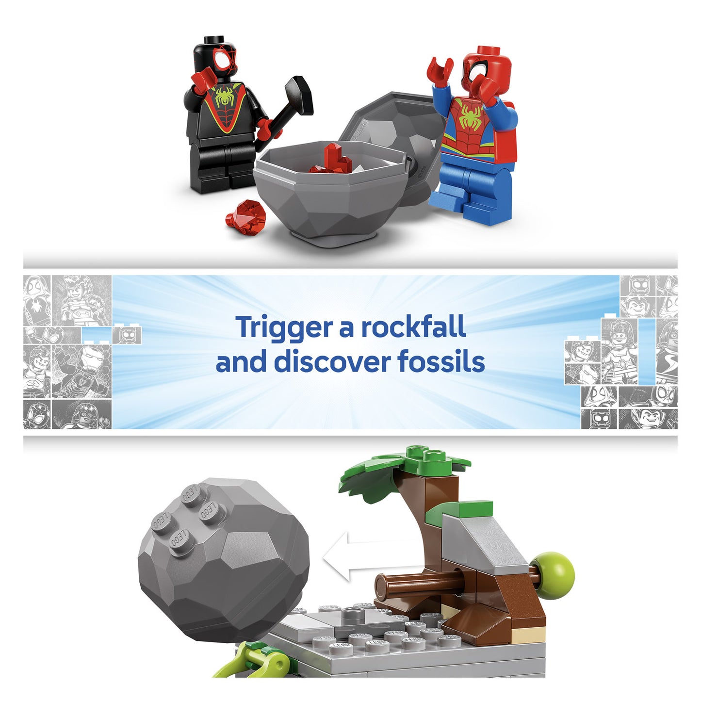 11199 LEGO Spidey Team Spidey Dino Crawler Rescue