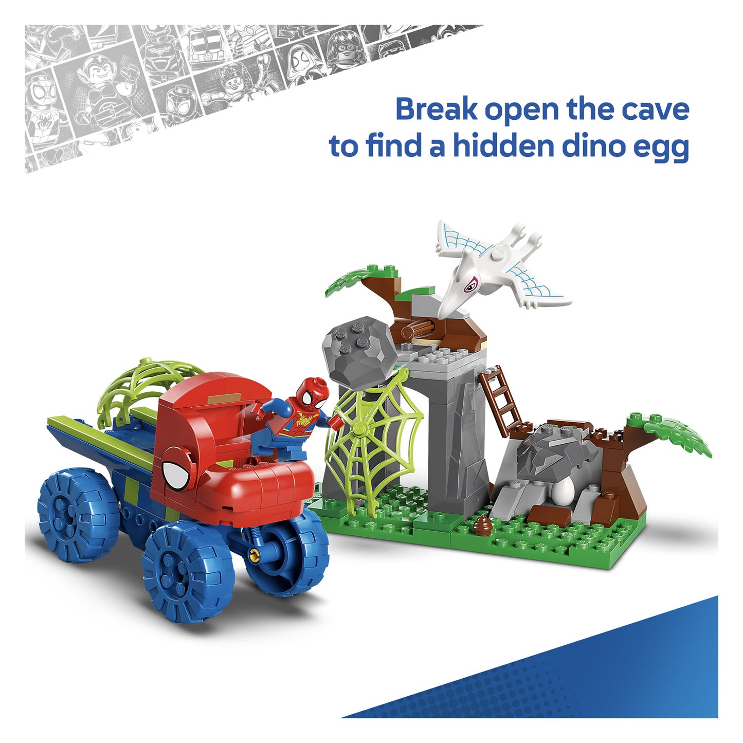 11199 LEGO Spidey Team Spidey Dino Crawler Rescue