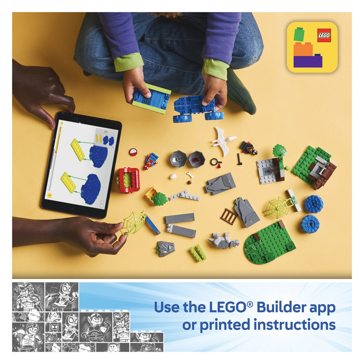 11199 LEGO Spidey Team Spidey Dino Crawler Rescue