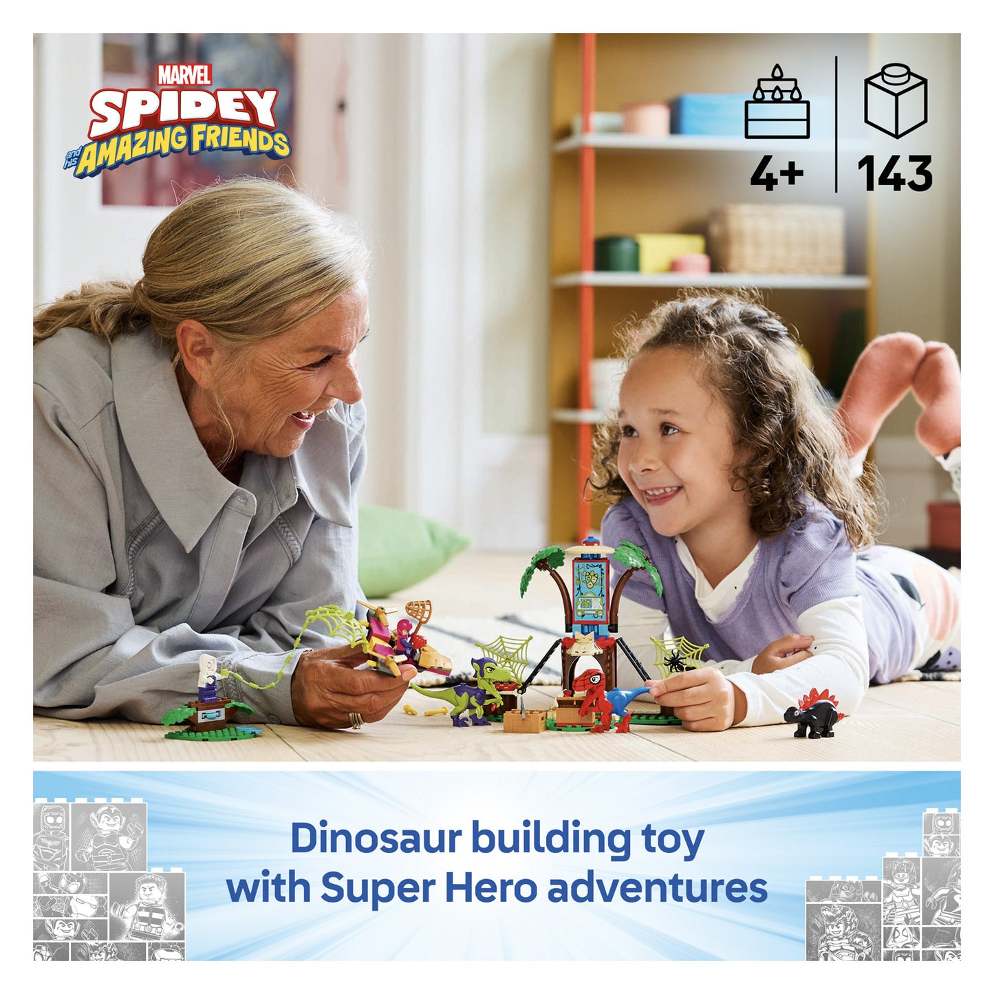 11200 LEGO Spidey Spidey and Gobby's Raptor Battle at Tree House HQ