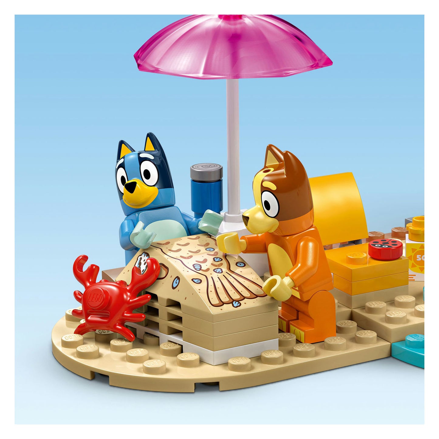 11202 LEGO Bluey: Bluey’s Beach & Family Car Trip