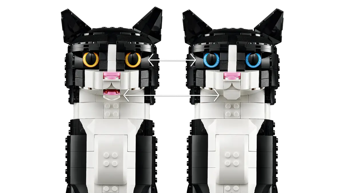 21349 LEGO Ideas Tuxedo Cat