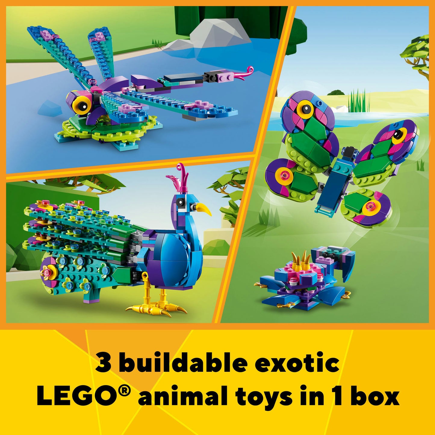 31157 LEGO Creator Exotic Peacock