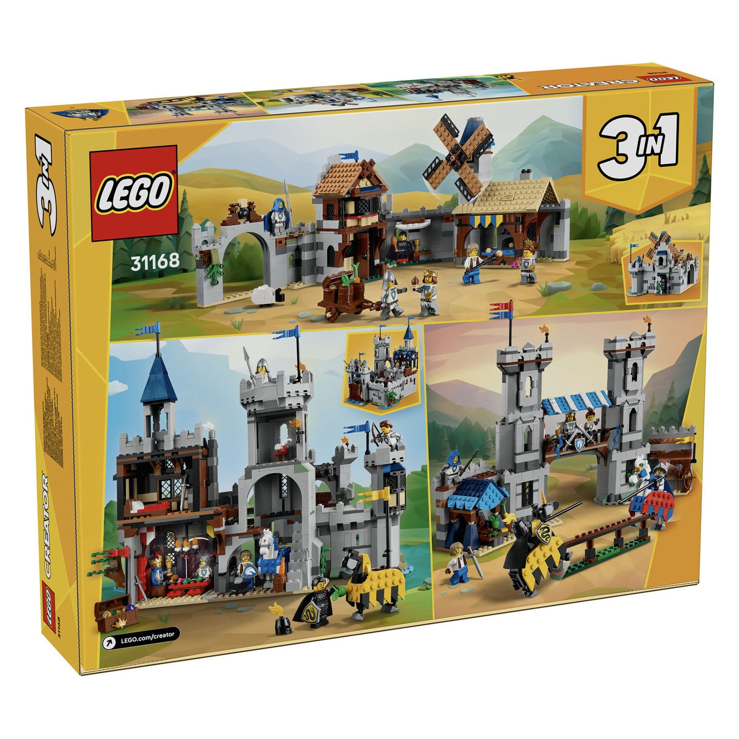 31168 Medieval Horse Knight Castle