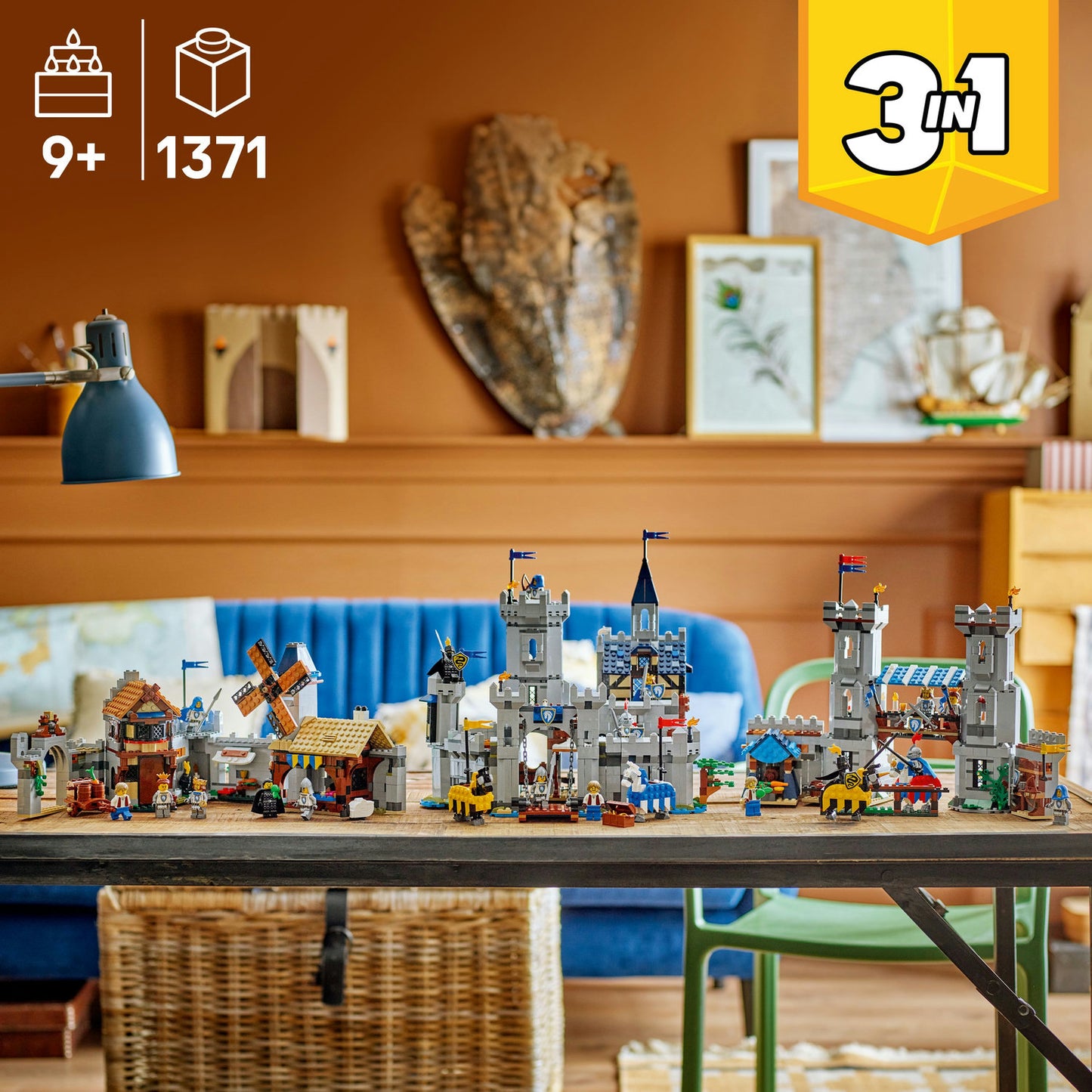 31168 Medieval Horse Knight Castle