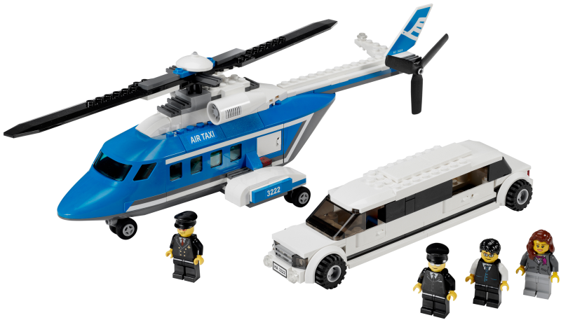 LEGO 3222 Helicopter and Limousine