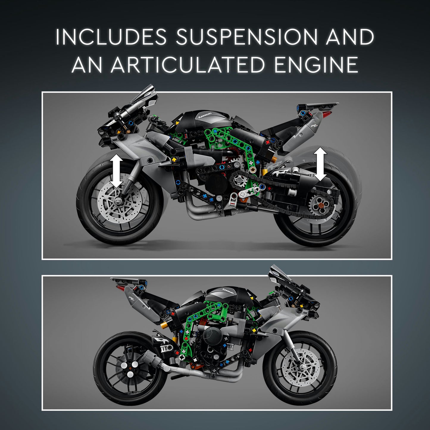 42170 LEGO Technic Kawasaki Ninja H2R Motorcycle