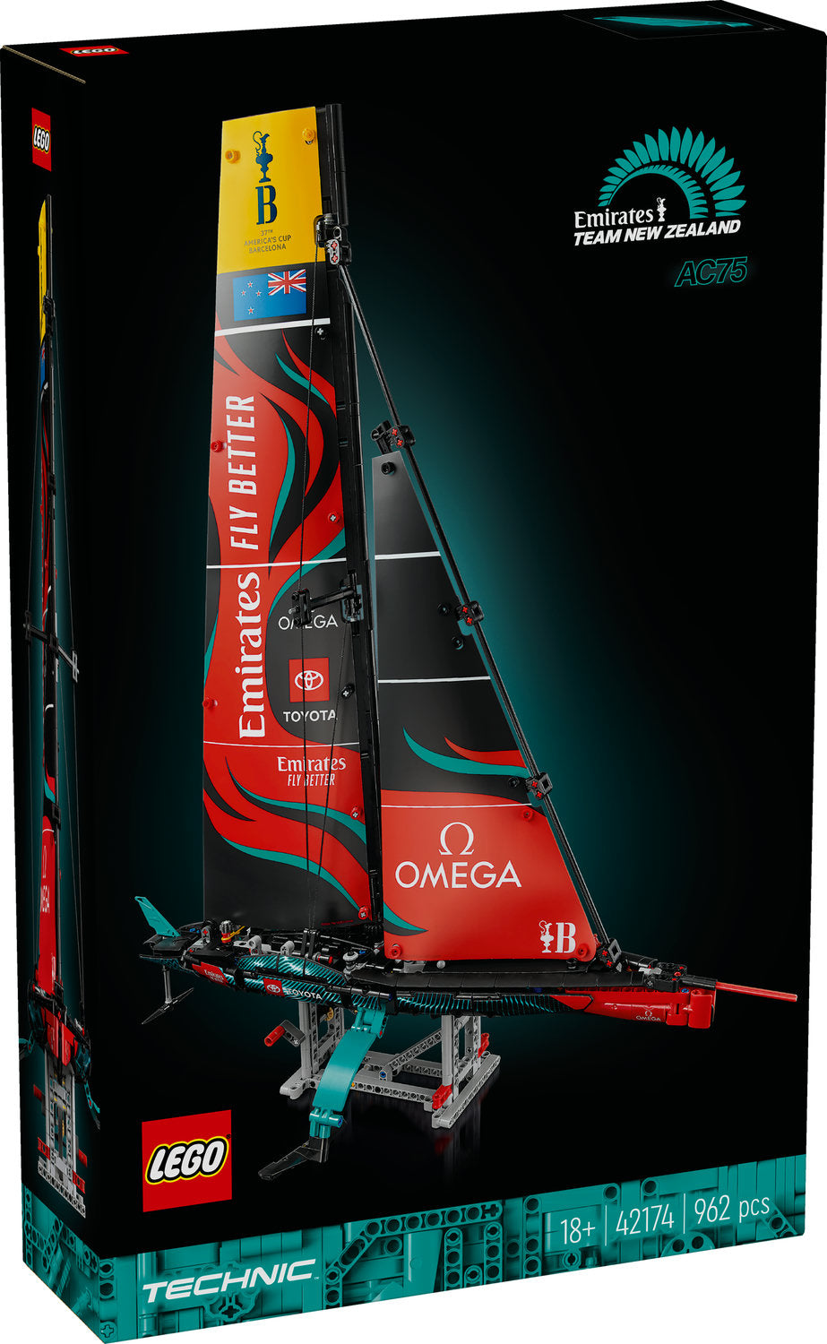 42174 Emirates Team New Zealand AC75 Yacht