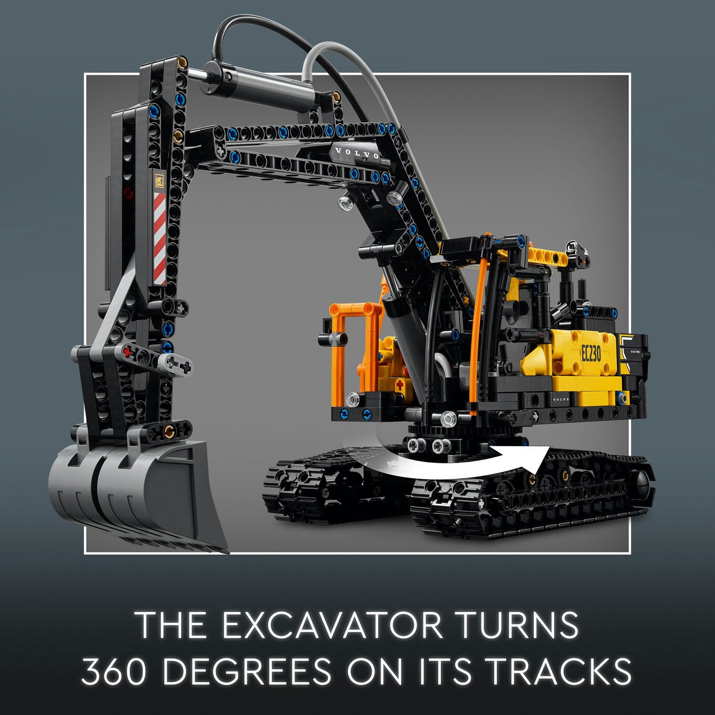 42175 Volvo FMX Truck & EC230 Electric Excavator
