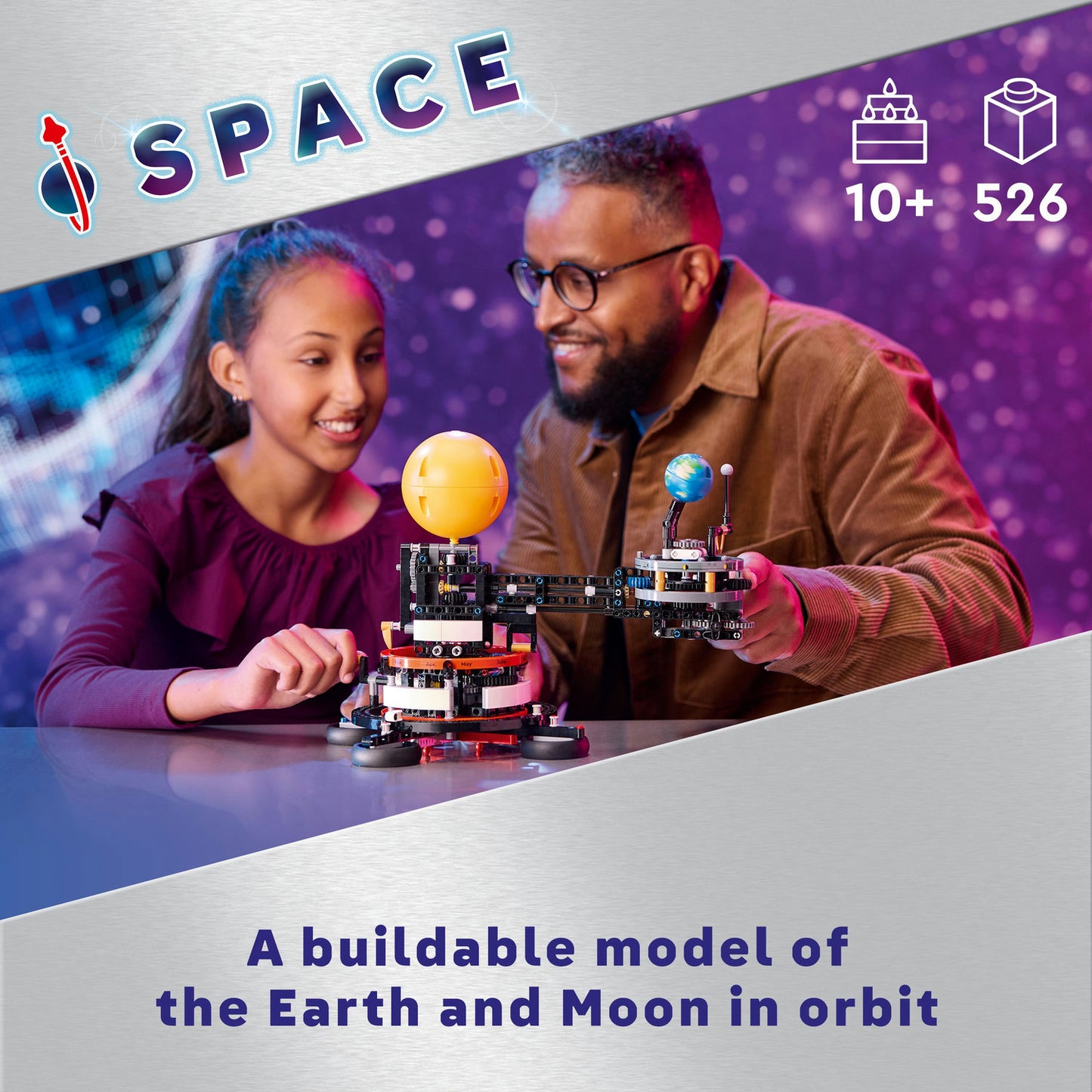 42179 LEGO Technic Planet Earth and Moon in Orbit