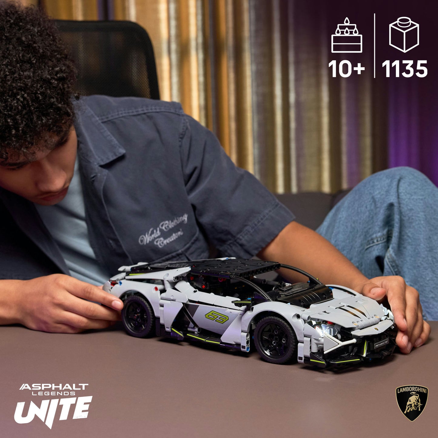 42214 Lamborghini Revuelto Super Sports Car