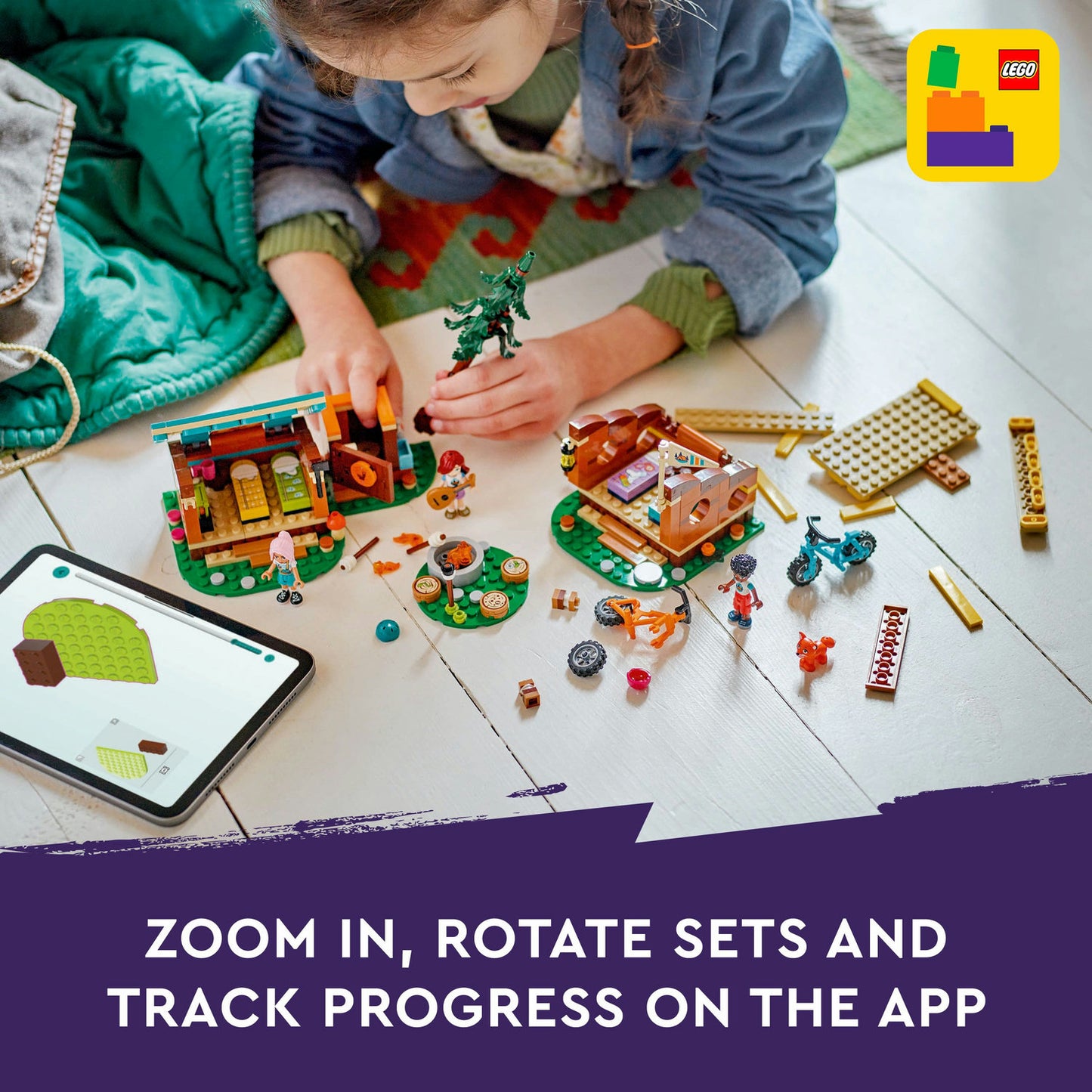 42624 LEGO Friends Adventure Camp Cozy Cabins