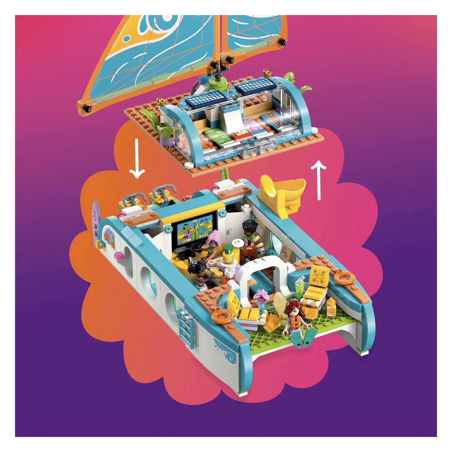42664 LEGO Friends Travel Boat Adventure