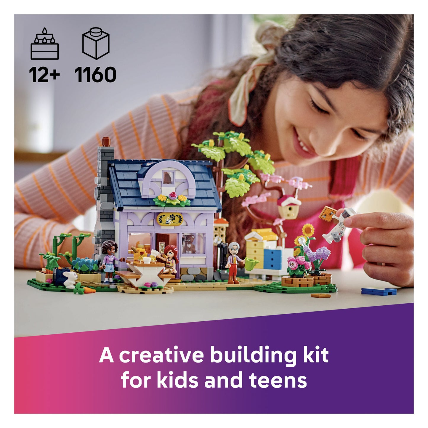 42669 LEGO Friends Beekeepers' House and Flower Garden