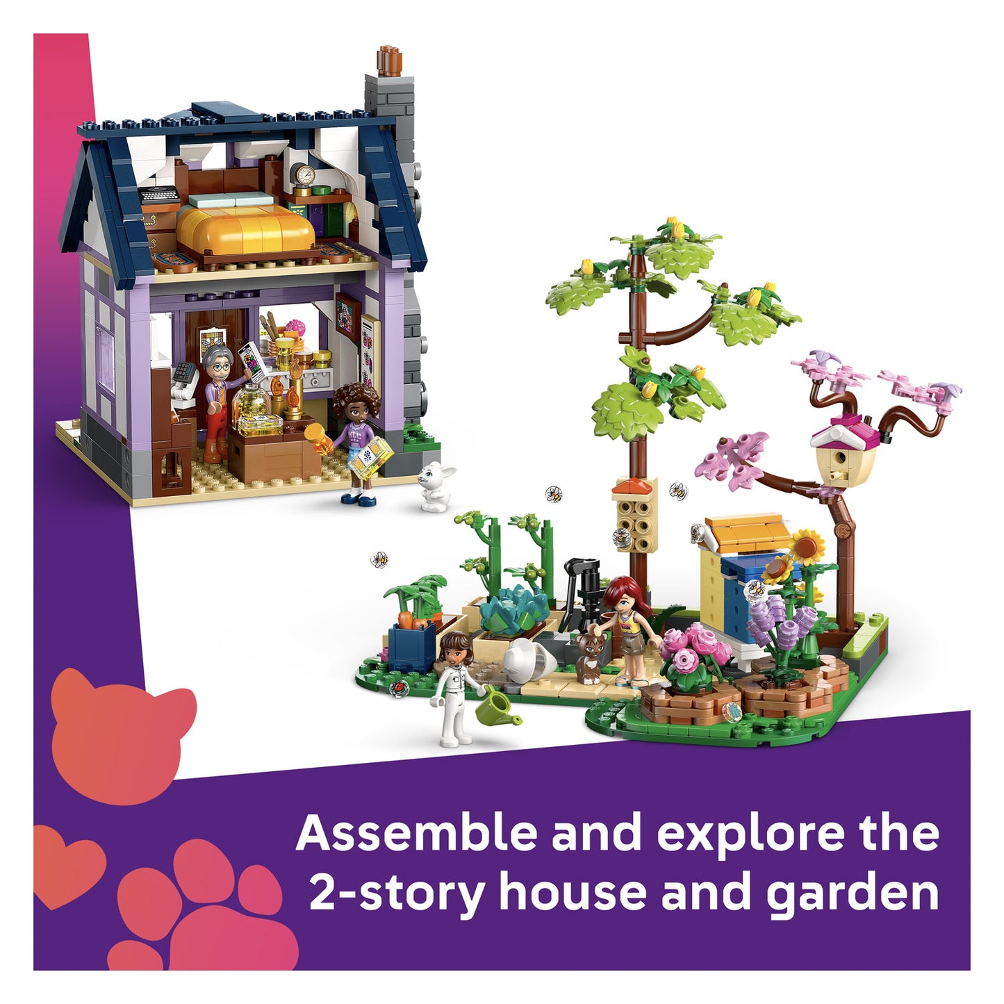 42669 LEGO Friends Beekeepers' House and Flower Garden