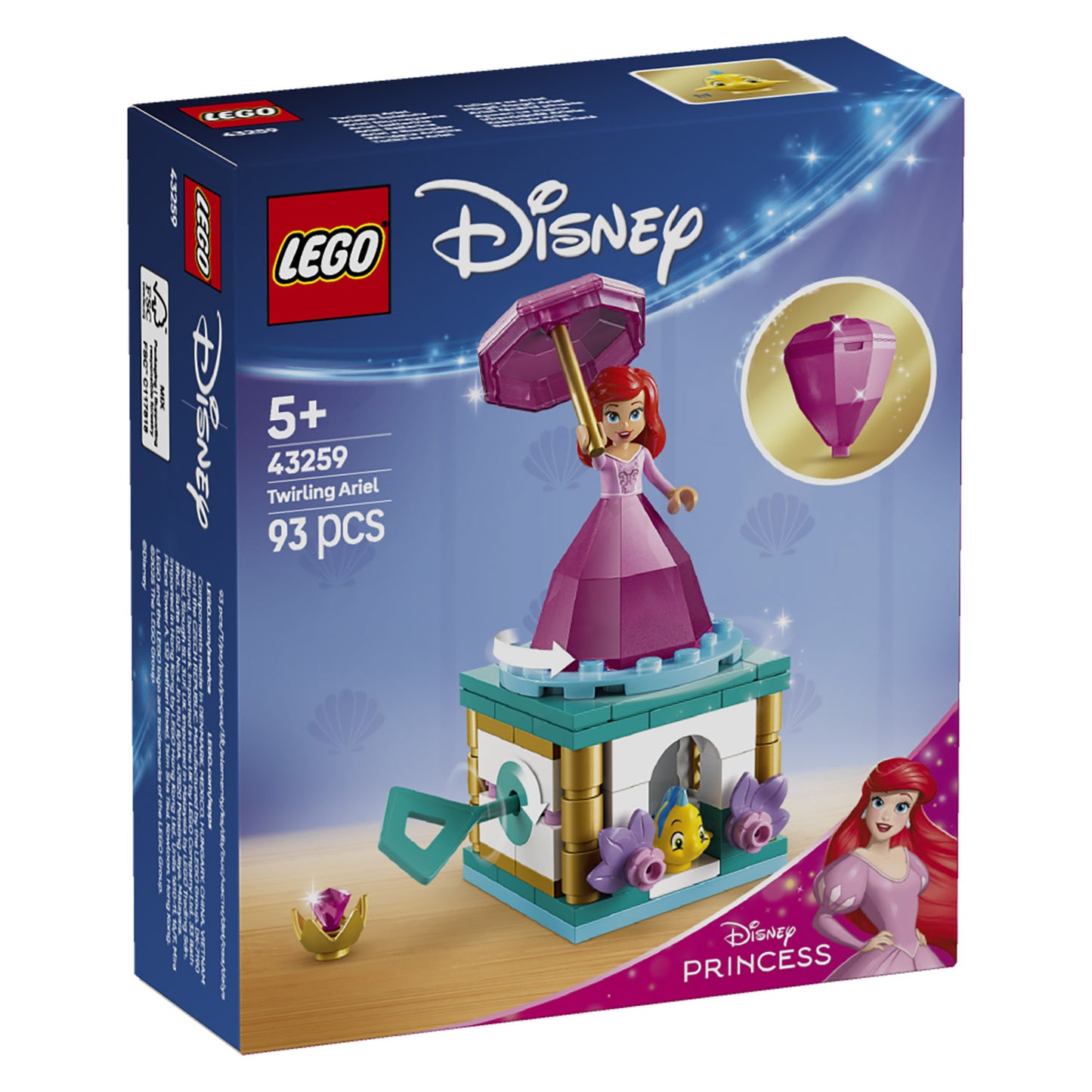 43259 LEGO Disney Princess Twirling Ariel