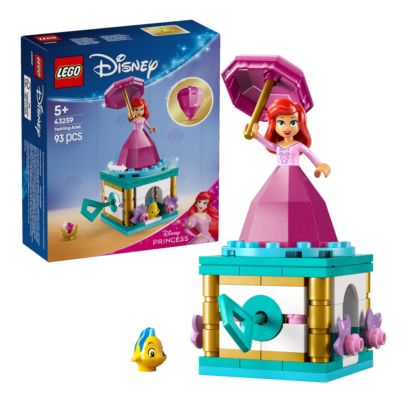 43259 LEGO Disney Princess Twirling Ariel