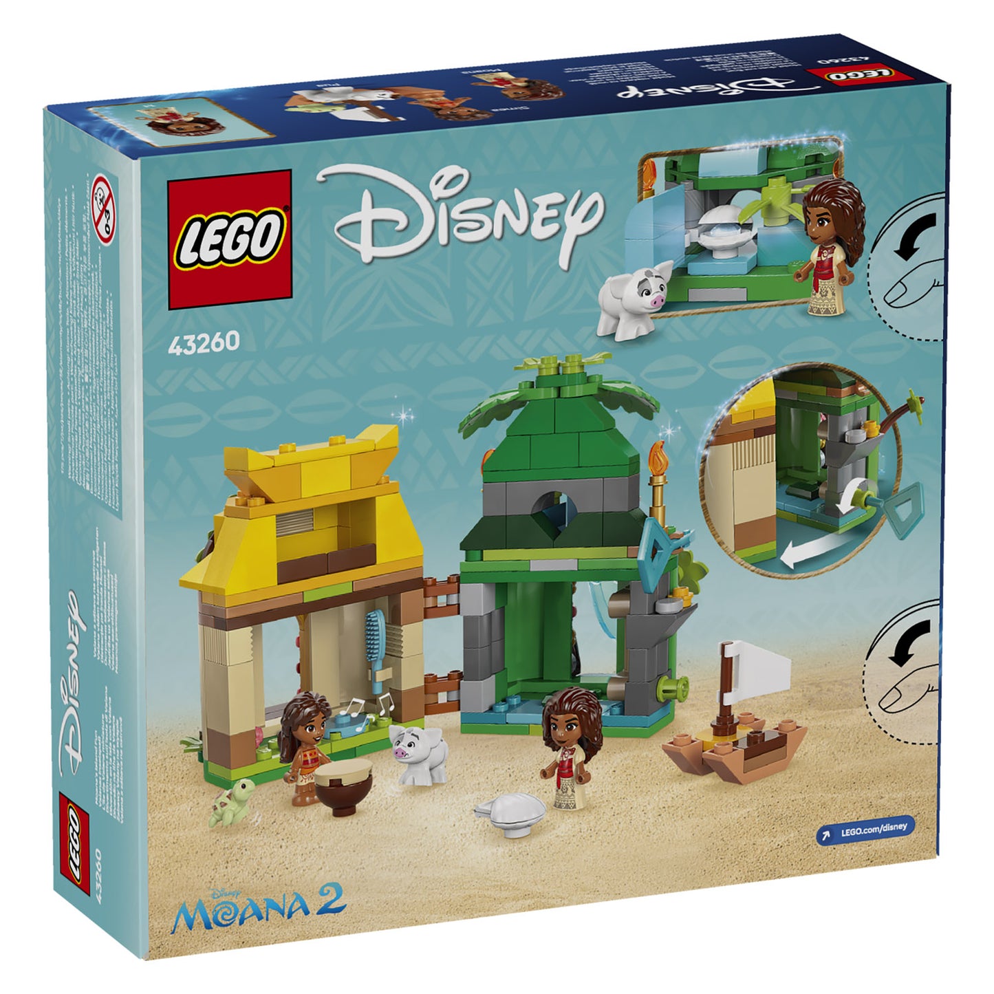 43260 LEGO Disney Princess Moana's Island Fun