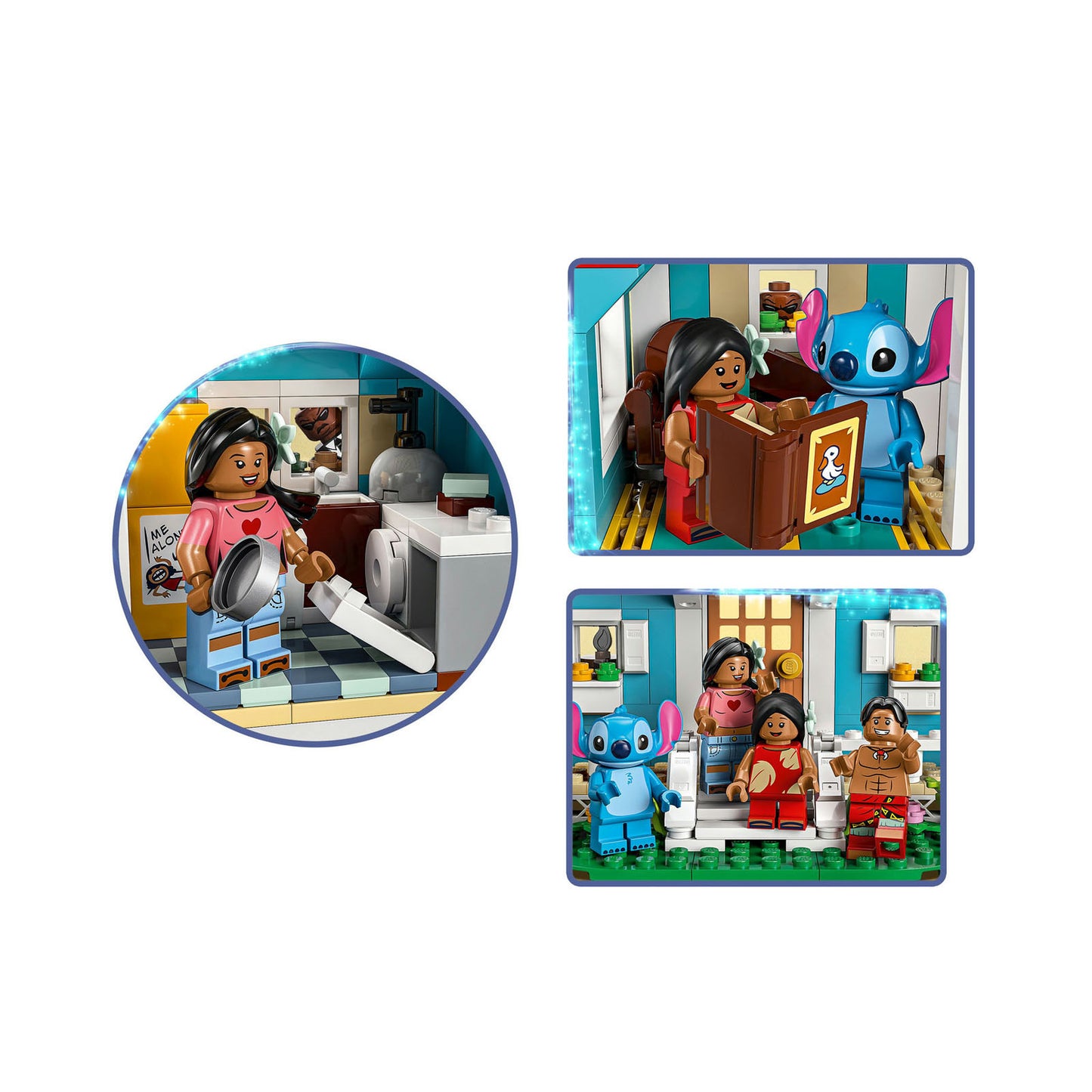 43268 LEGO Disney Lilo and Stitch Beach House Building Kit Playset