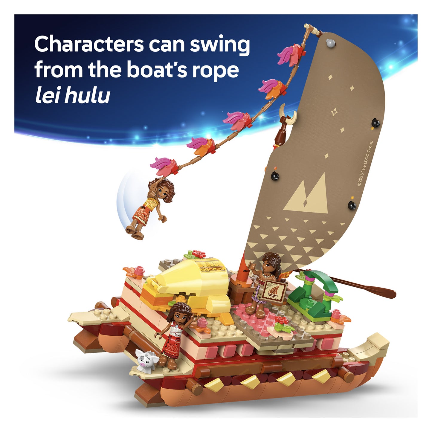 43270 LEGO Disney Princess Moana's Adventure Canoe