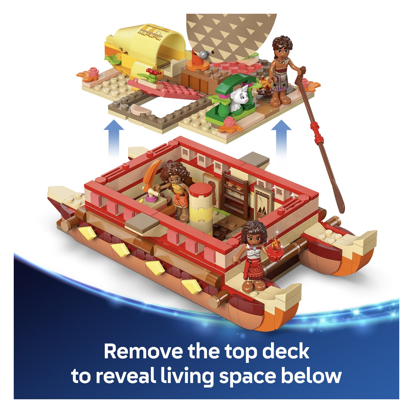 43270 LEGO Disney Princess Moana's Adventure Canoe