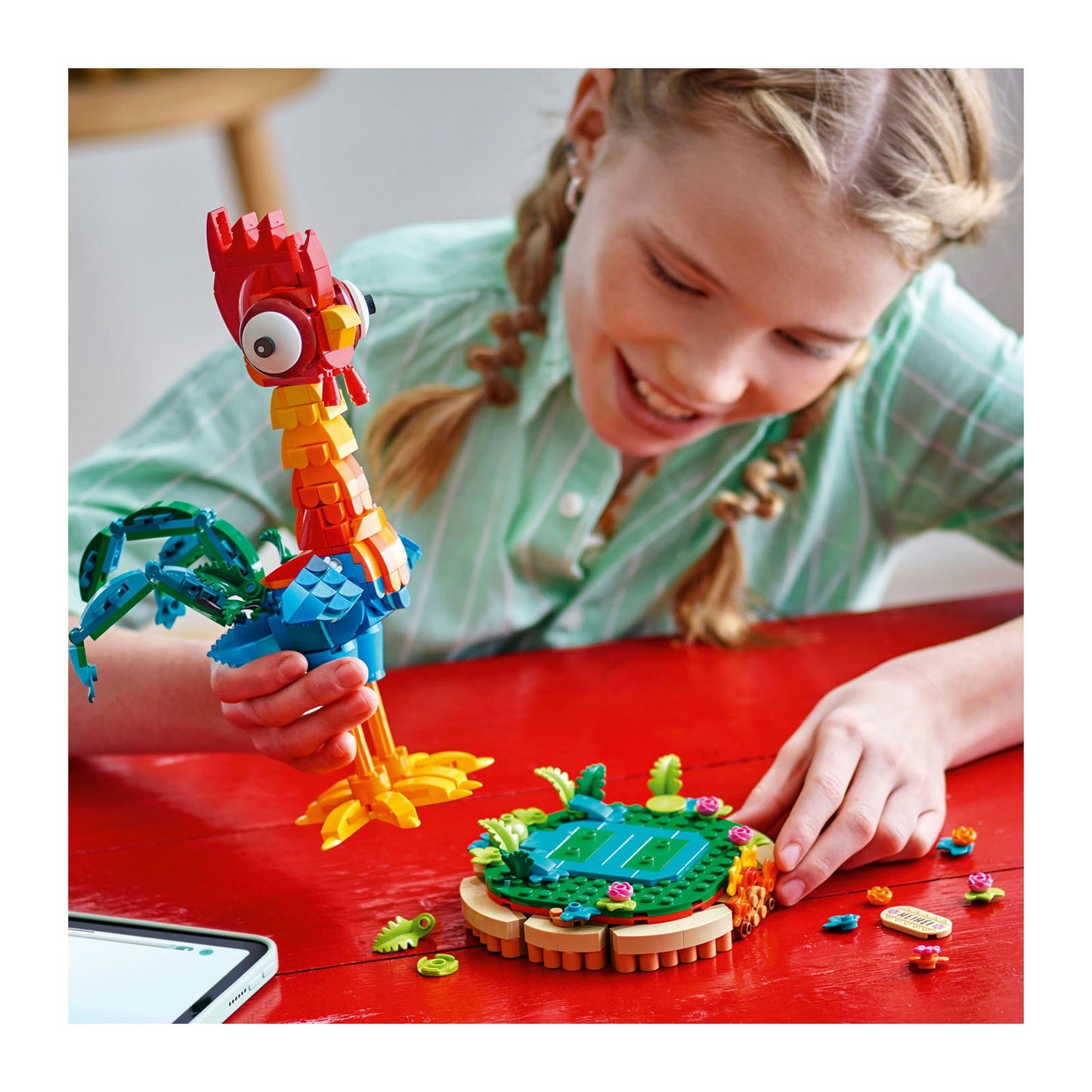 43272 LEGO Disney Moana 2 Heihei Buildable Animal Model Kit
