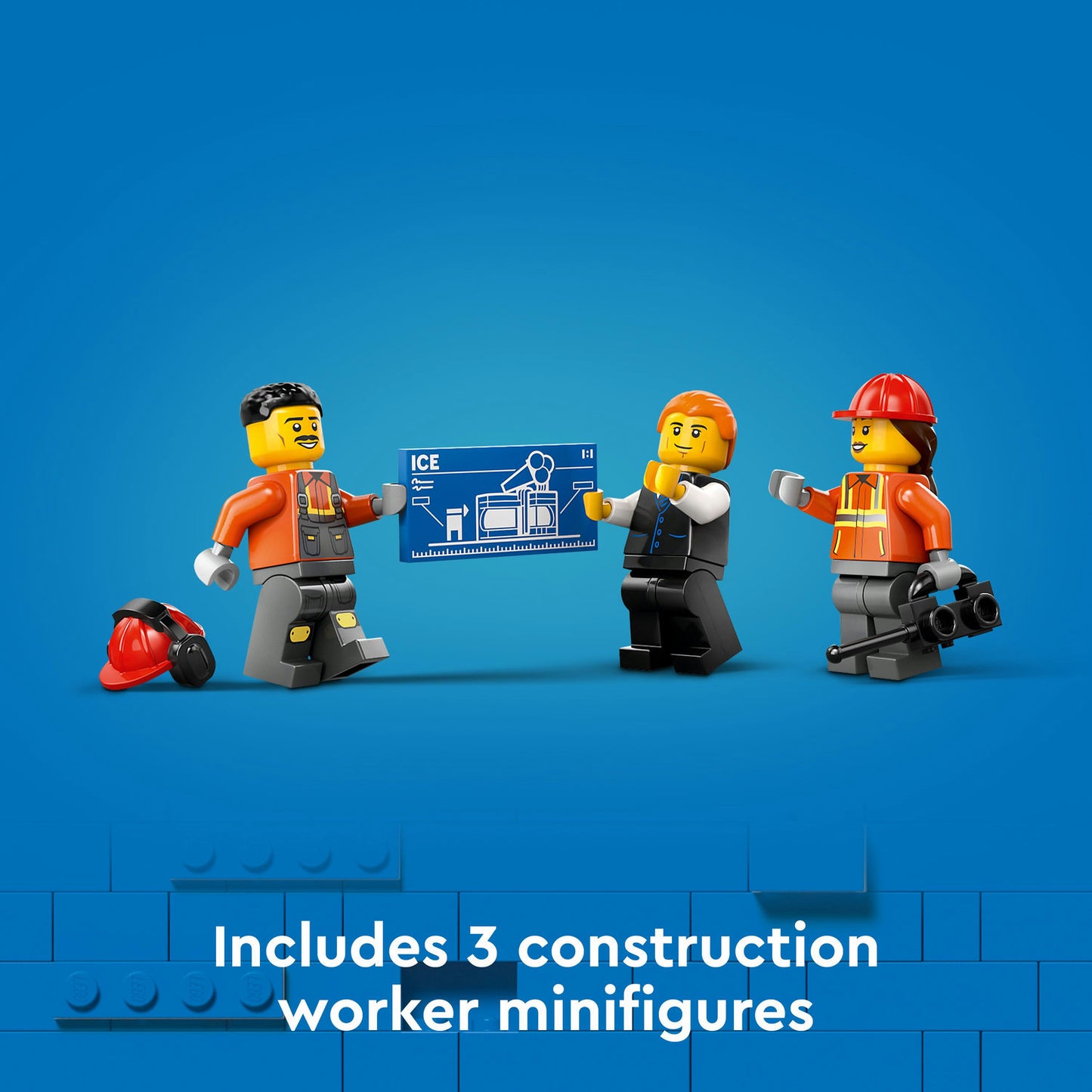 60420 LEGO City Yellow Construction Excavator