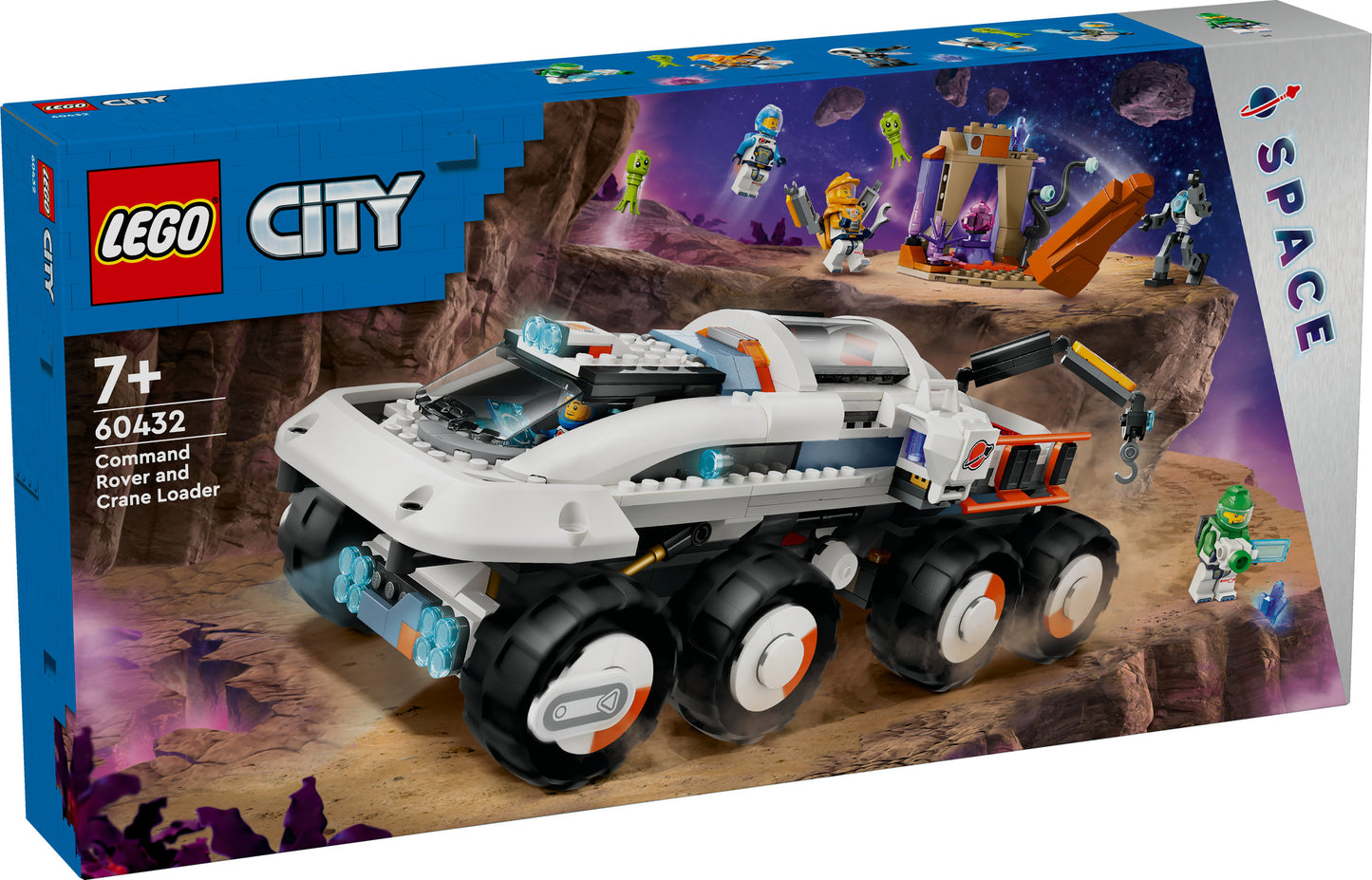 60432 LEGO City Command Rover and Crane Loader