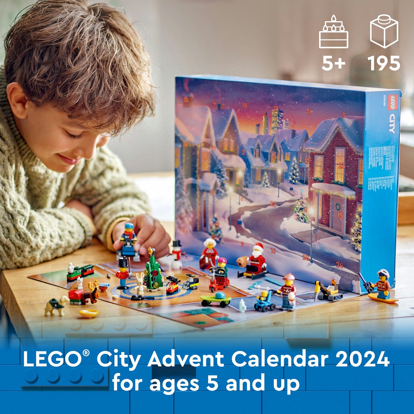 60436 LEGO City Advent Calendar 2024