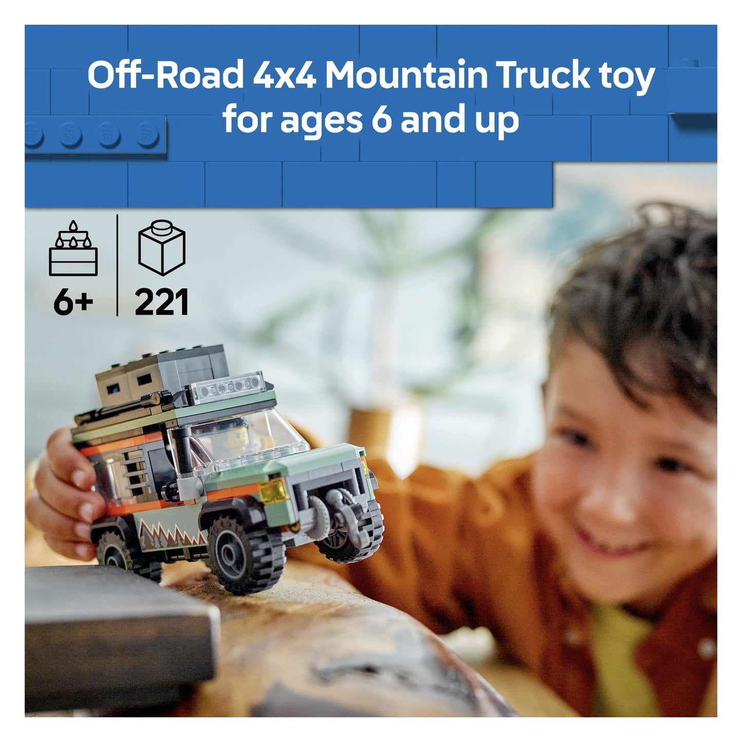 60447 LEGO City Off-Road 4x4 Mountain Truck