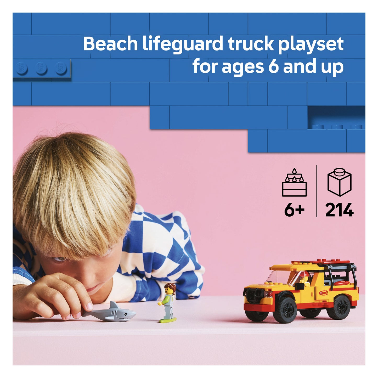 60453 LEGO City Lifeguard Beach Rescue Truck