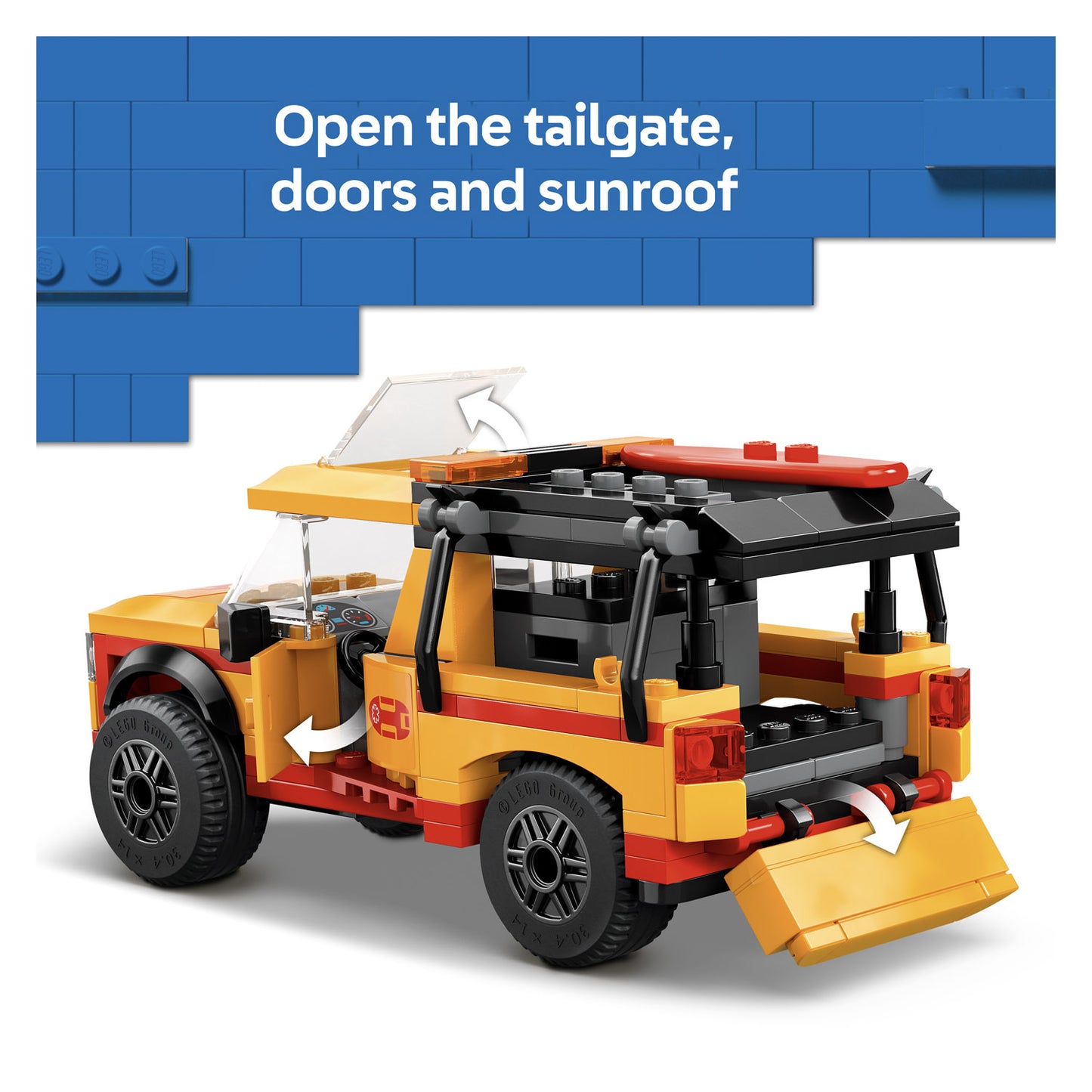 60453 LEGO City Lifeguard Beach Rescue Truck