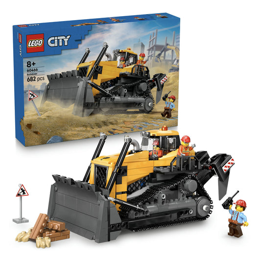 60466 LEGO City Yellow Bulldozer