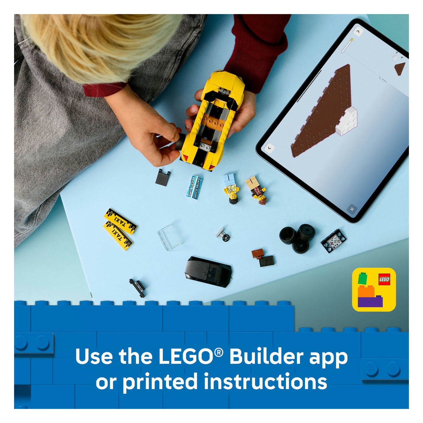 60487 LEGO City Yellow Taxi