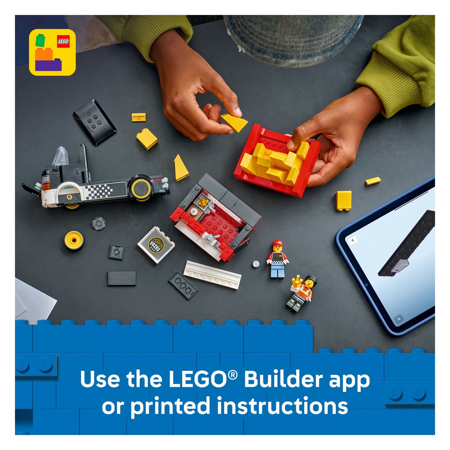 60488 LEGO City Fries Food Truck