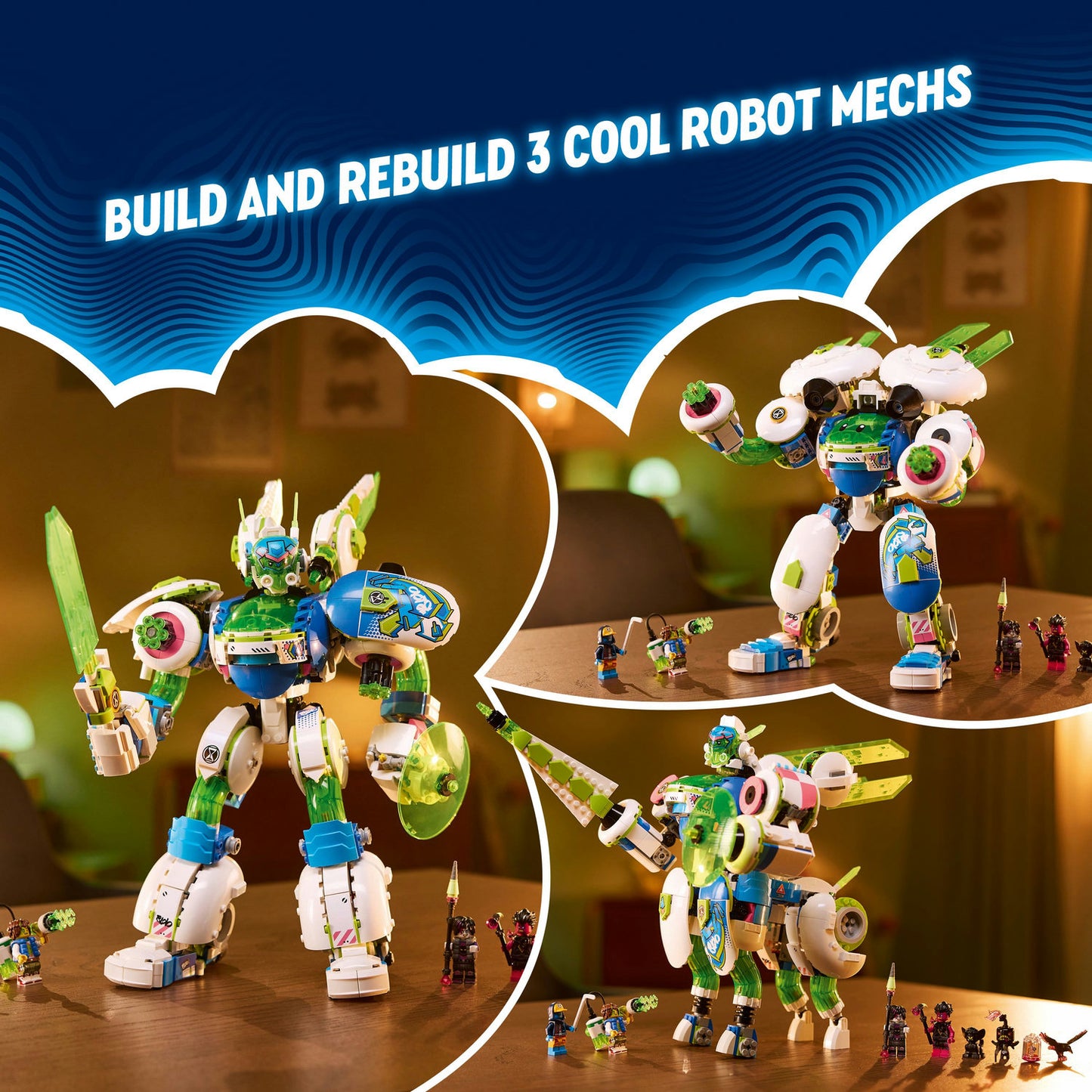 71485 Mateo and Z-Blob the Knight Battle Mech
