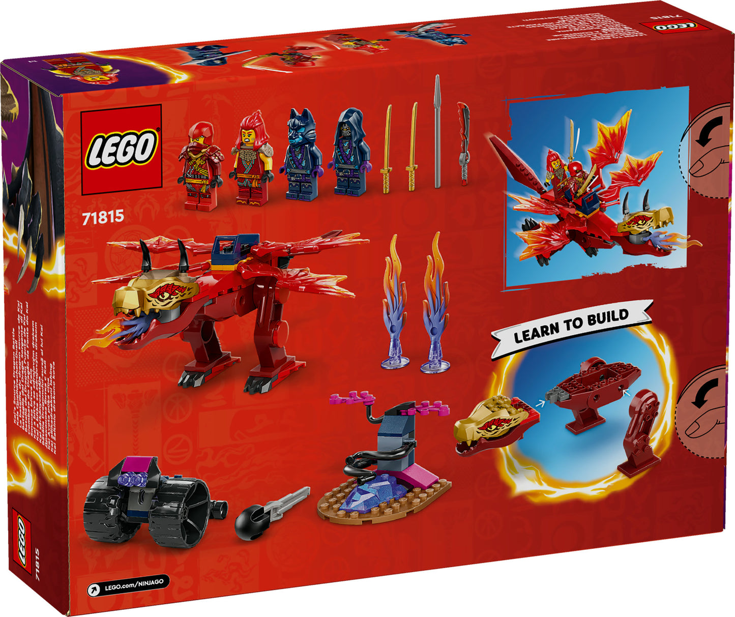 71815 LEGO Ninjago Kai's Source Dragon Battle