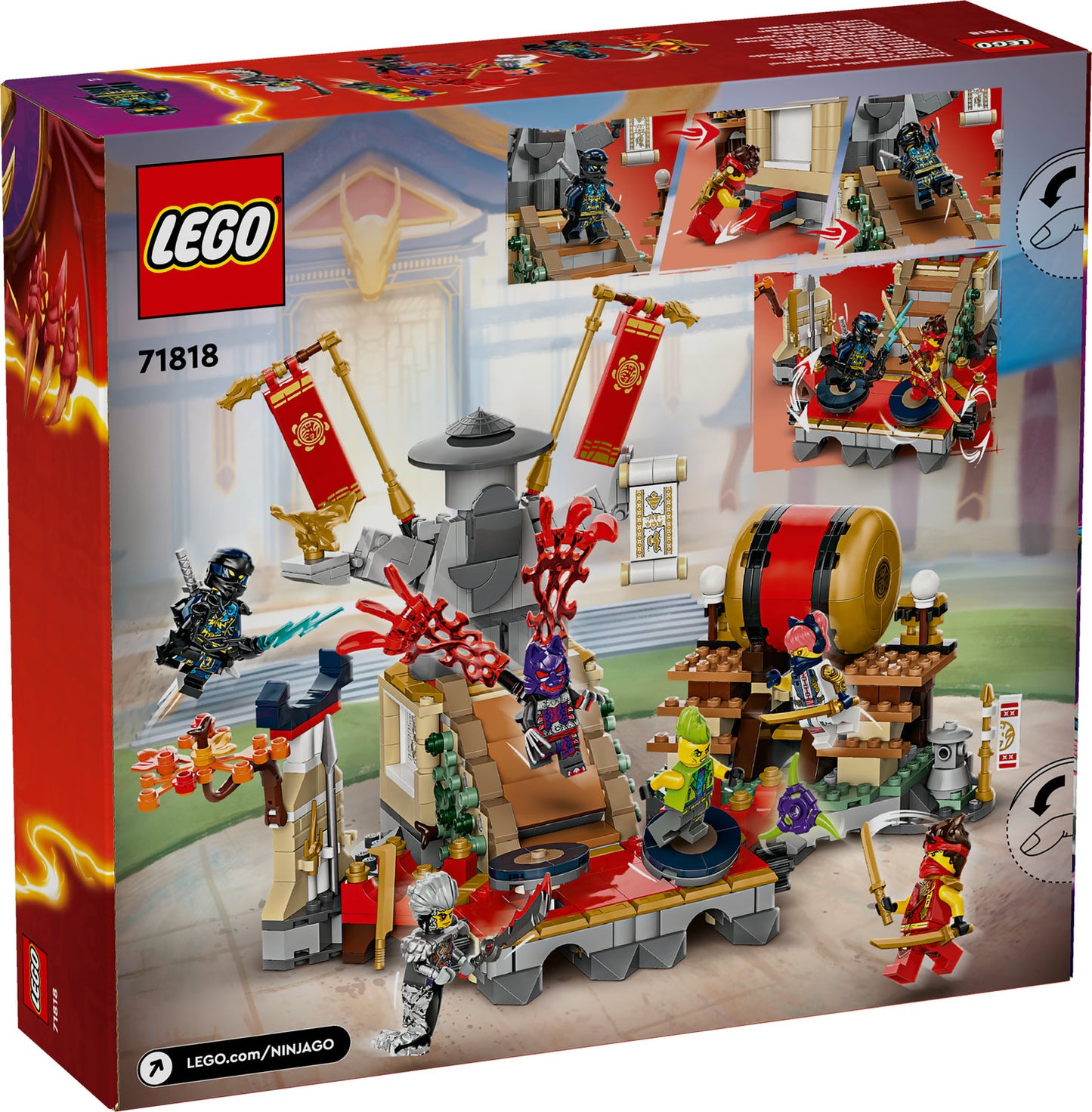 LEGO Ninjago 71818 Tournament Battle Arena