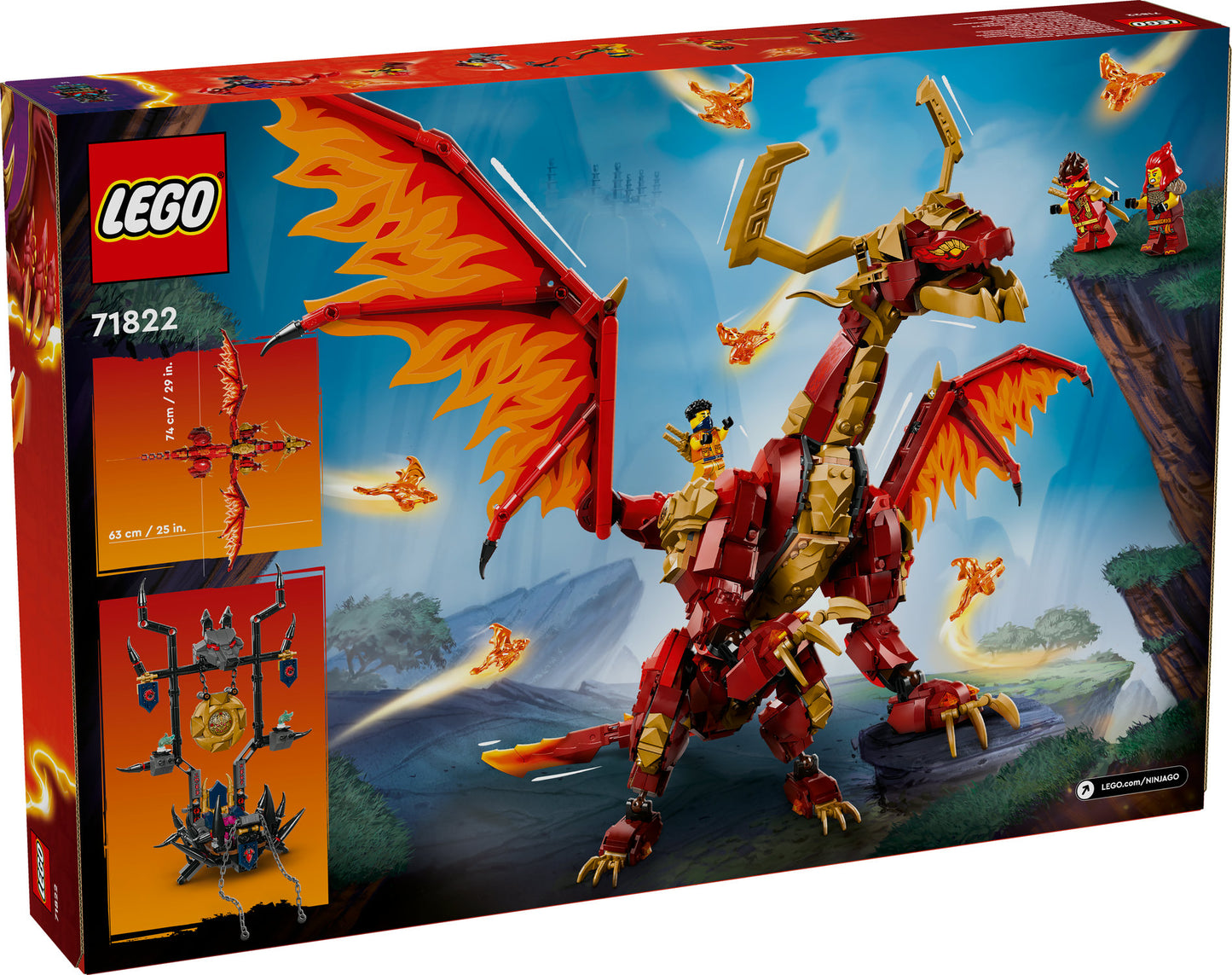71822 LEGO Ninjago Source Dragon of Motion