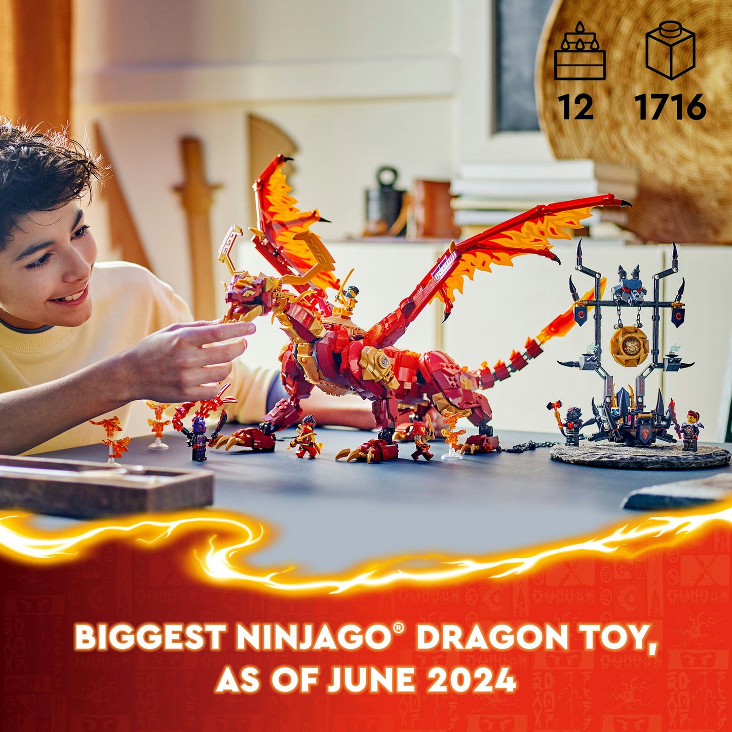71822 LEGO Ninjago Source Dragon of Motion