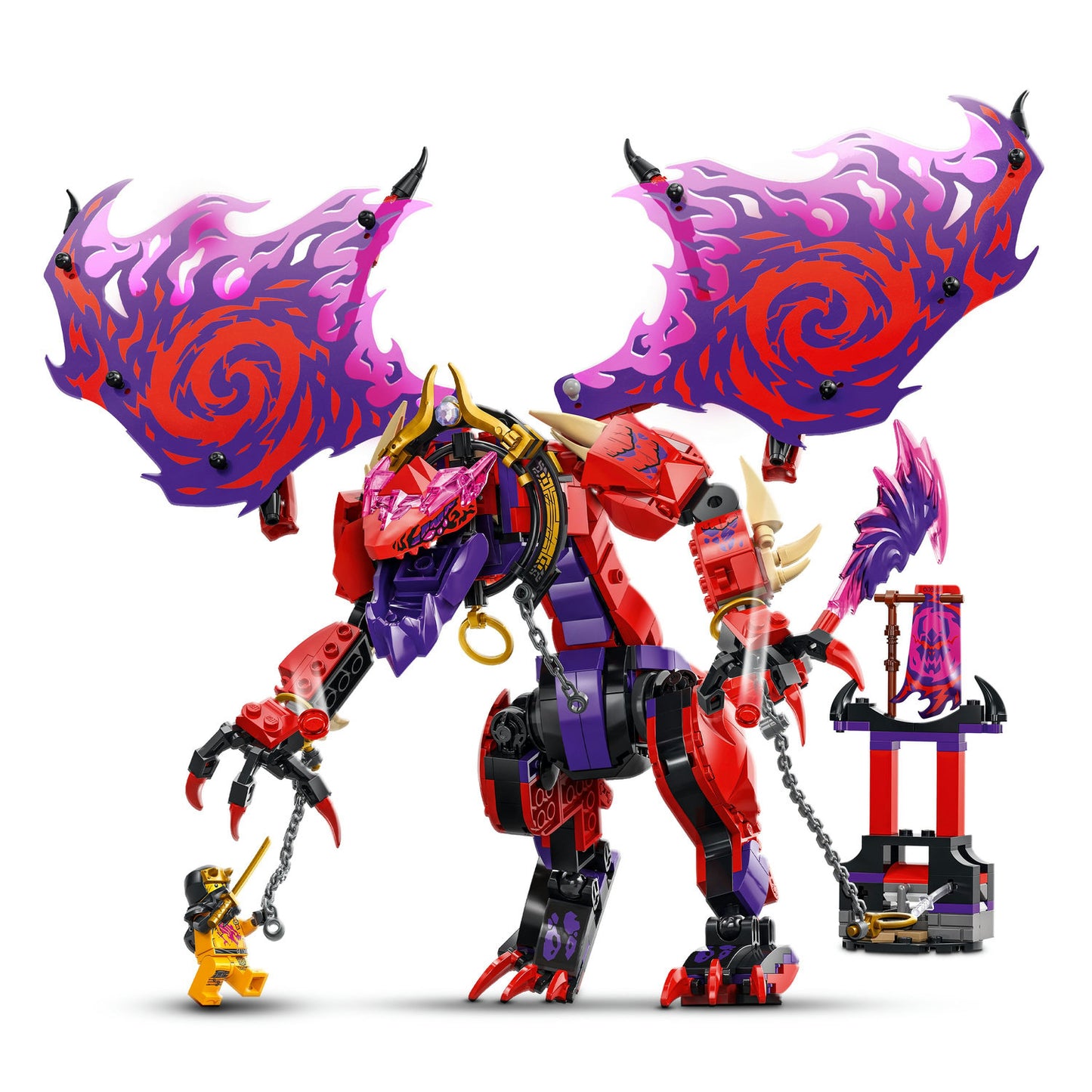 71832 LEGO Ninjago Thunderfang Dragon of Chaos Ninja Toy Set